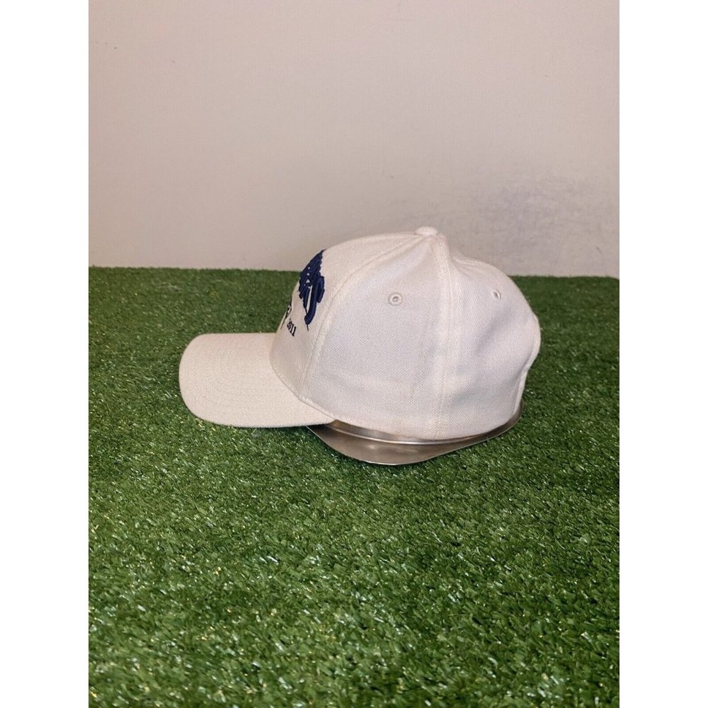 New England Patriots hat cap snap back white retro Y2K Tom Brady Reebok 2011 - Picture 4 of 12
